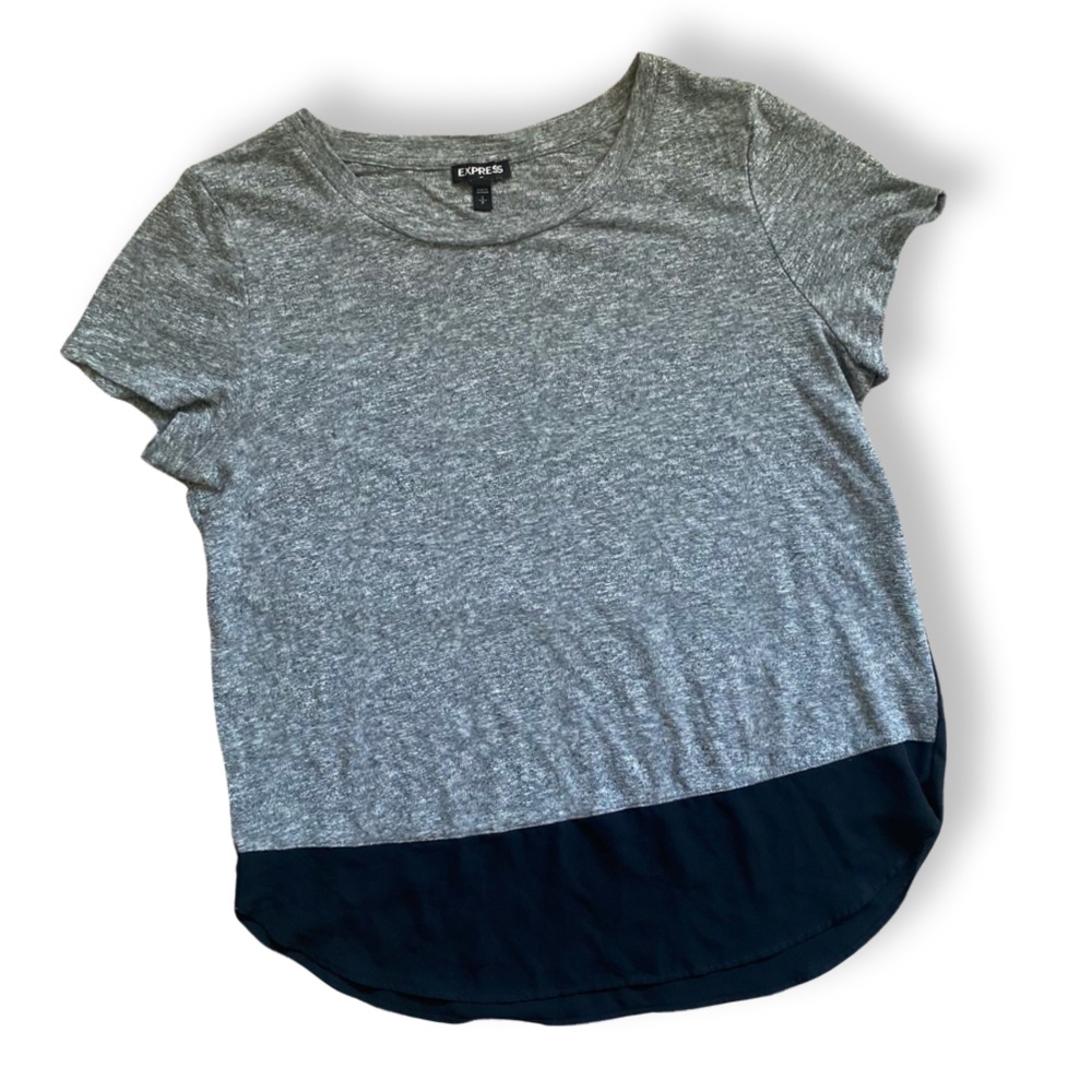 Express Small Grey & Black Shirt